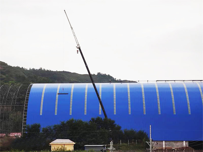 漳平煤棚网架工程